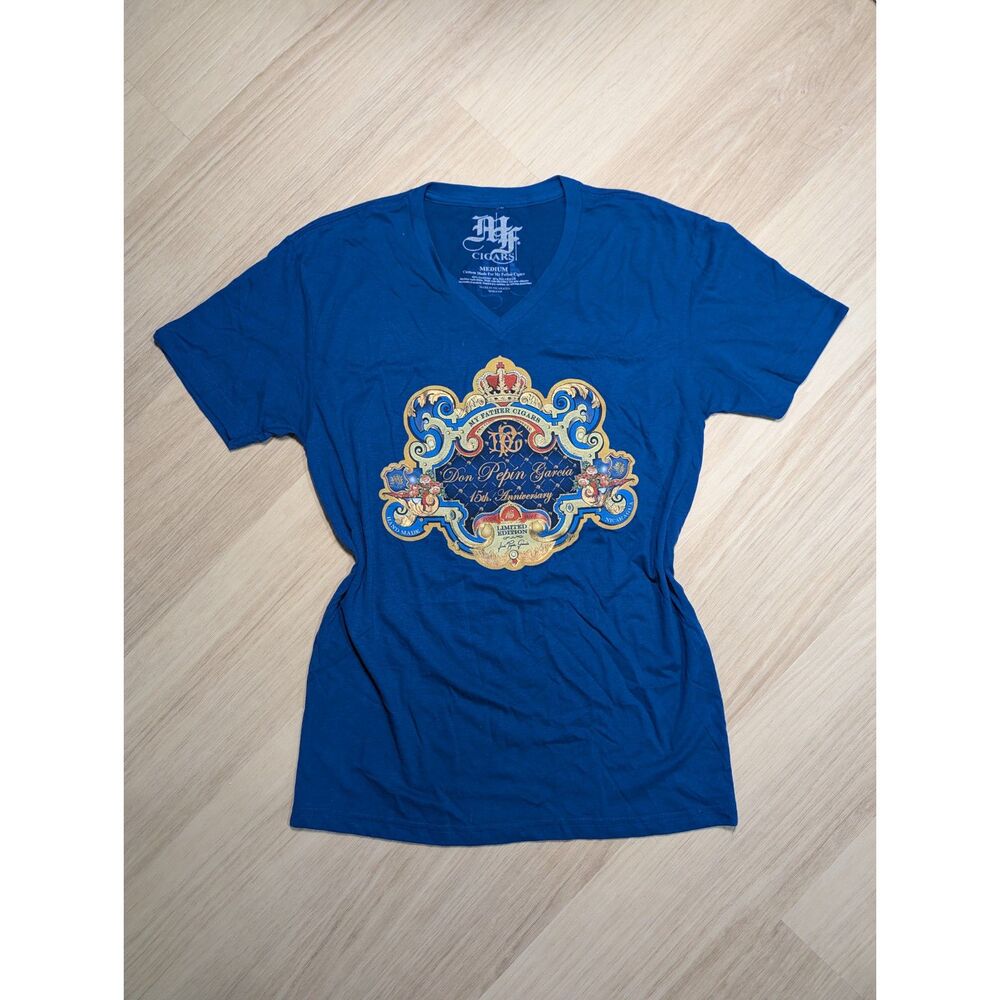 My Father Cigars Don Pepín García 15th Anniversary Limited Edition Tee M Blue